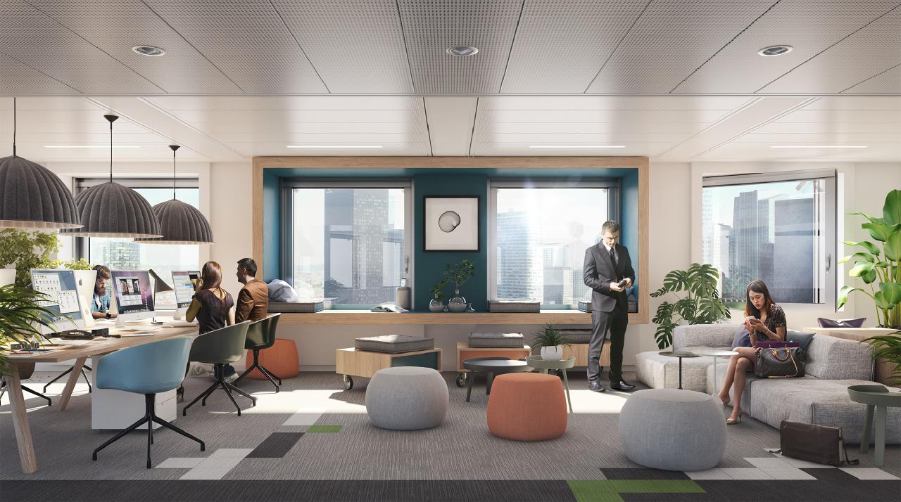 Bureau La Défense 25557m² Location bureau Puteaux Hauts-de-Seine OLBUR2100413 25